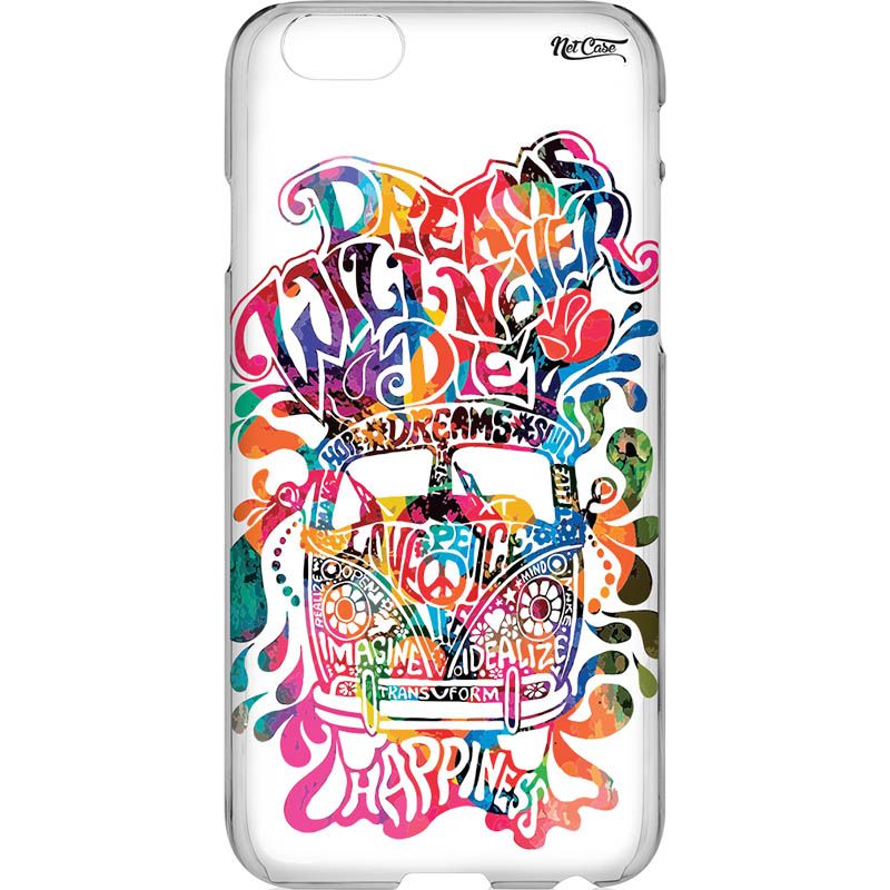 Capa Silicone NetCase Vazada Kombi Dreams Will Never Die