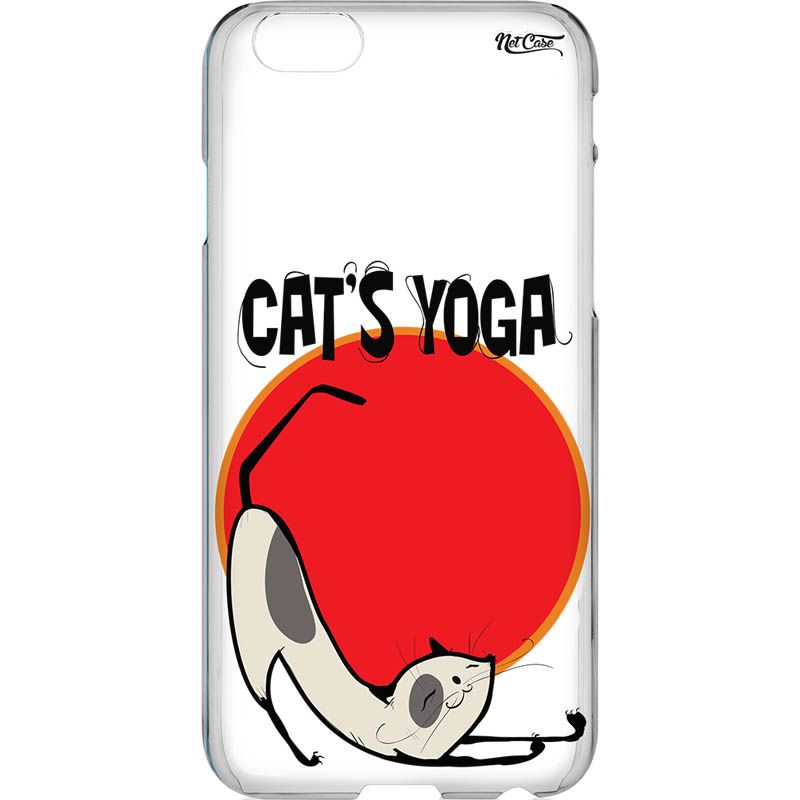 Capa Silicone NetCase Vazada Cat's Yoga