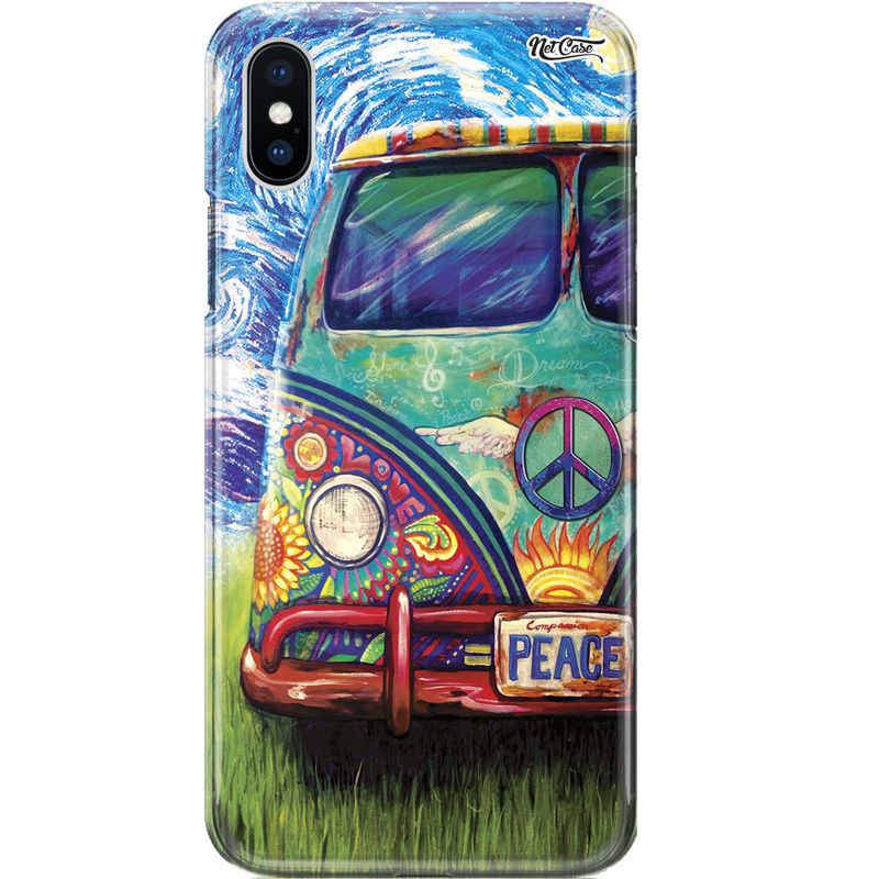 Capa Silicone NetCase Chapada Pintura Kombi