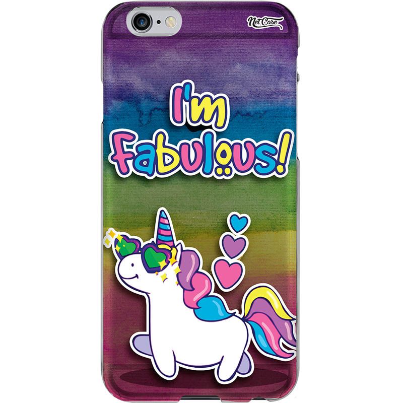 Capa Silicone NetCase Chapada I'M Fabulous!
