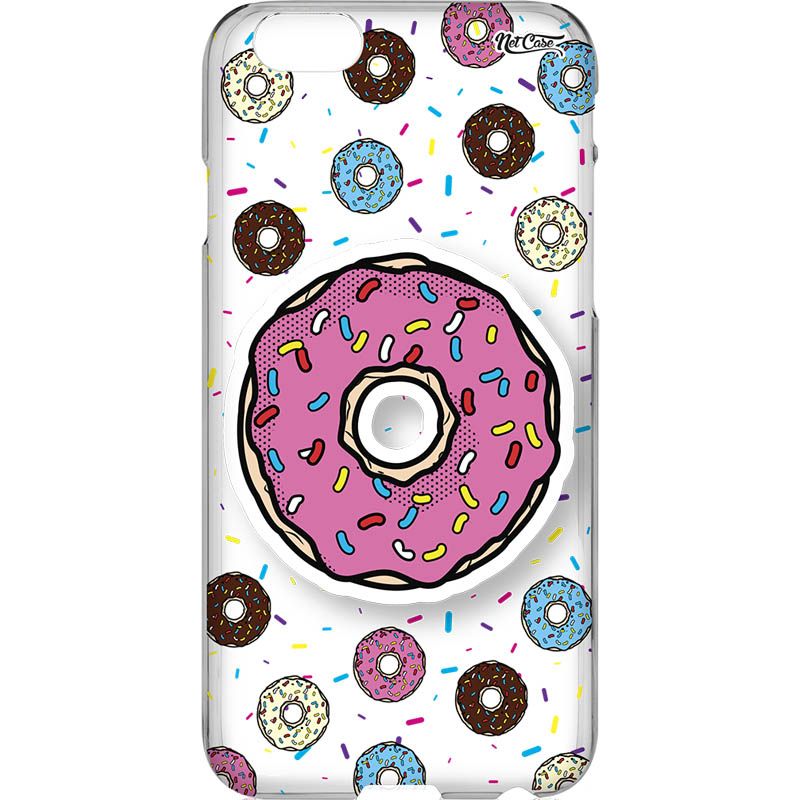 Capa Silicone NetCase Vazada Donuts