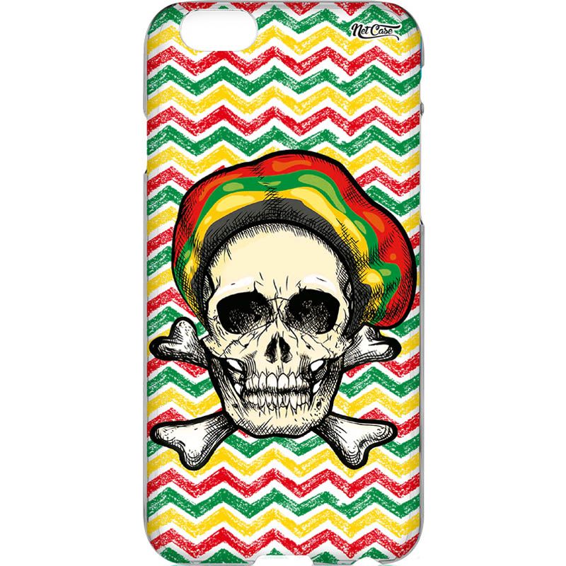 Capa Silicone NetCase Chapada Caveira Reggae