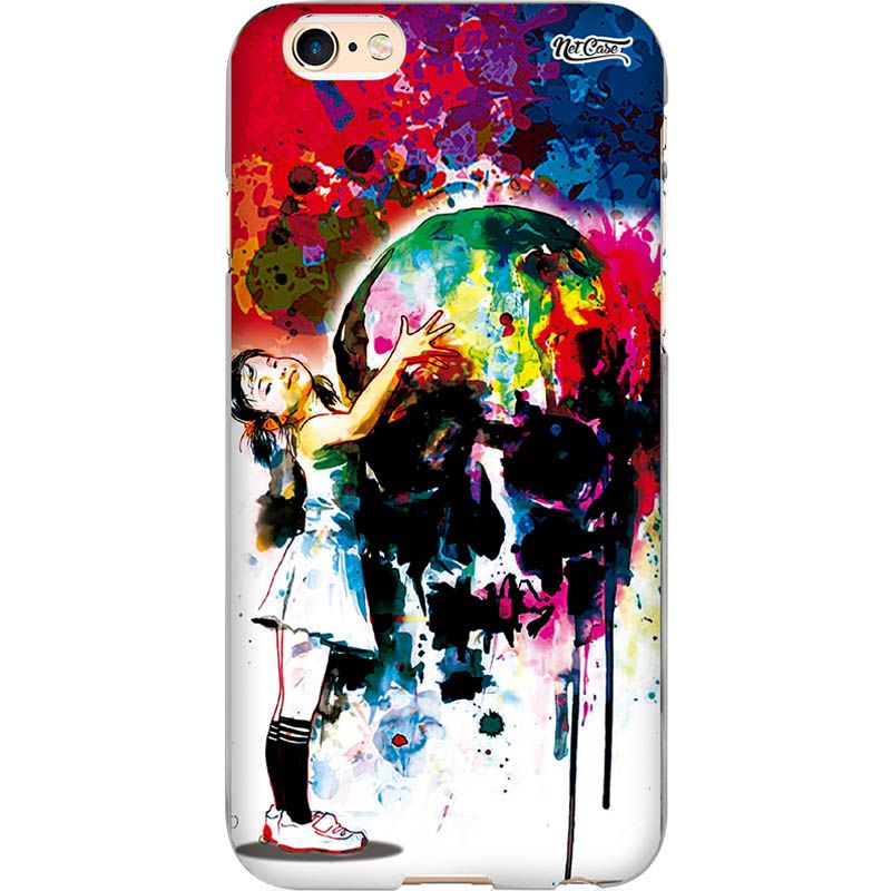 Capa Silicone NetCase Chapada Girl with Skull
