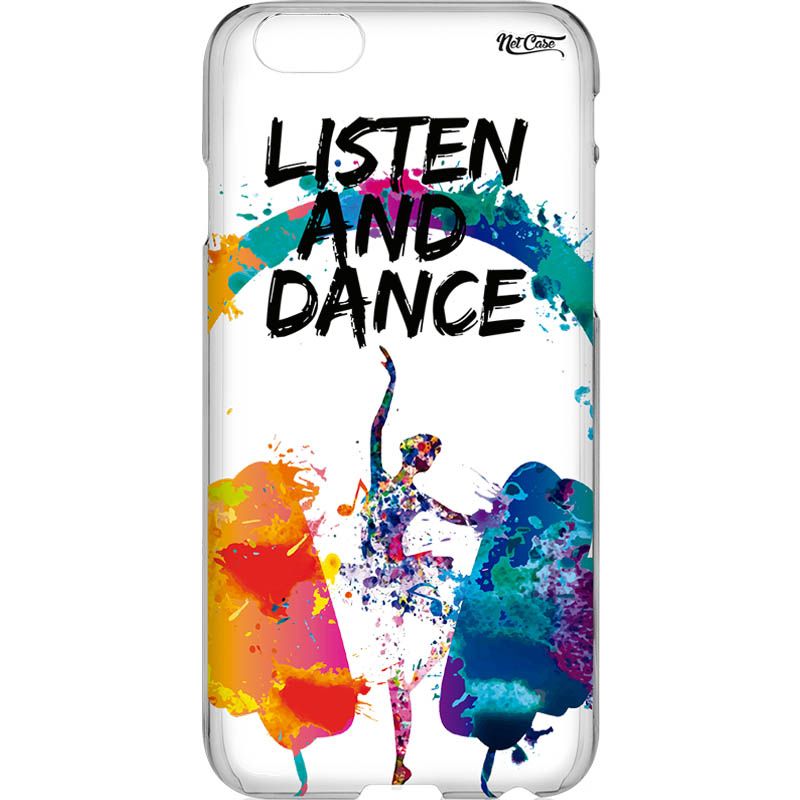 Capa Silicone NetCase Vazada Listen and Dance