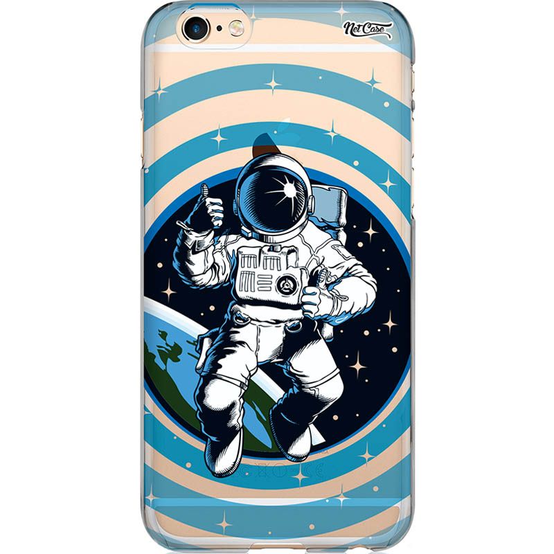 Capa Silicone NetCase Vazada Astronaut Enjoying
