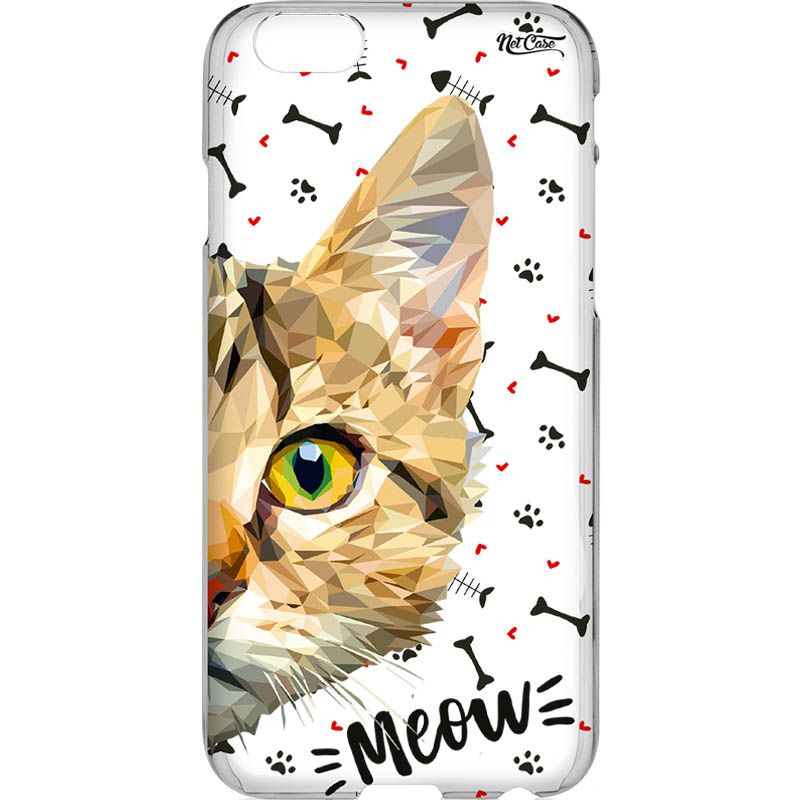 Capa Silicone NetCase Vazada Pixels Meow