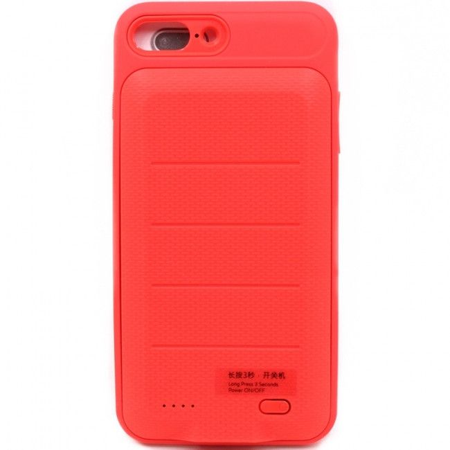 Strict Alleviate Jolly Capa Carregadora Ample Backpack Baseus para IPhone 7 Plus - 3650mAh -  Vermelho | CB Acessórios