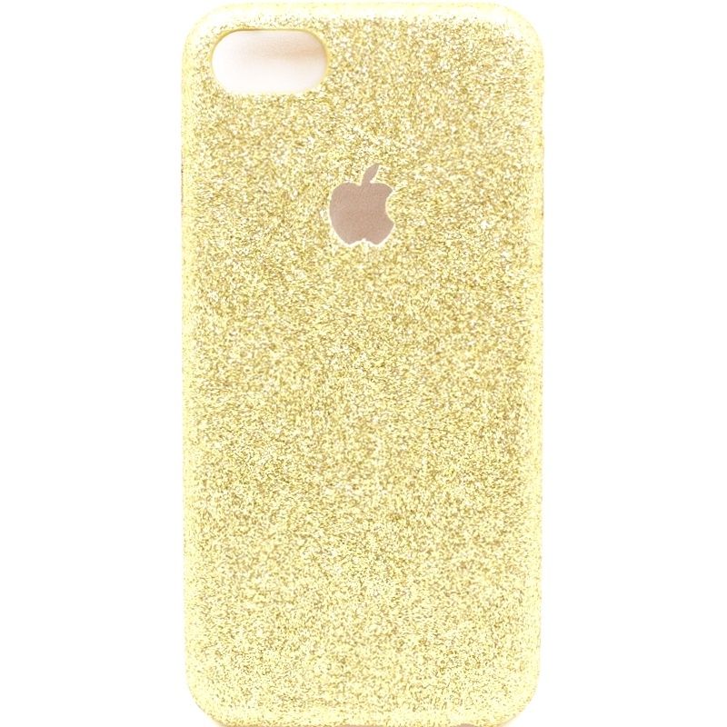 Capa Glitter Full para IPhone - Dourado