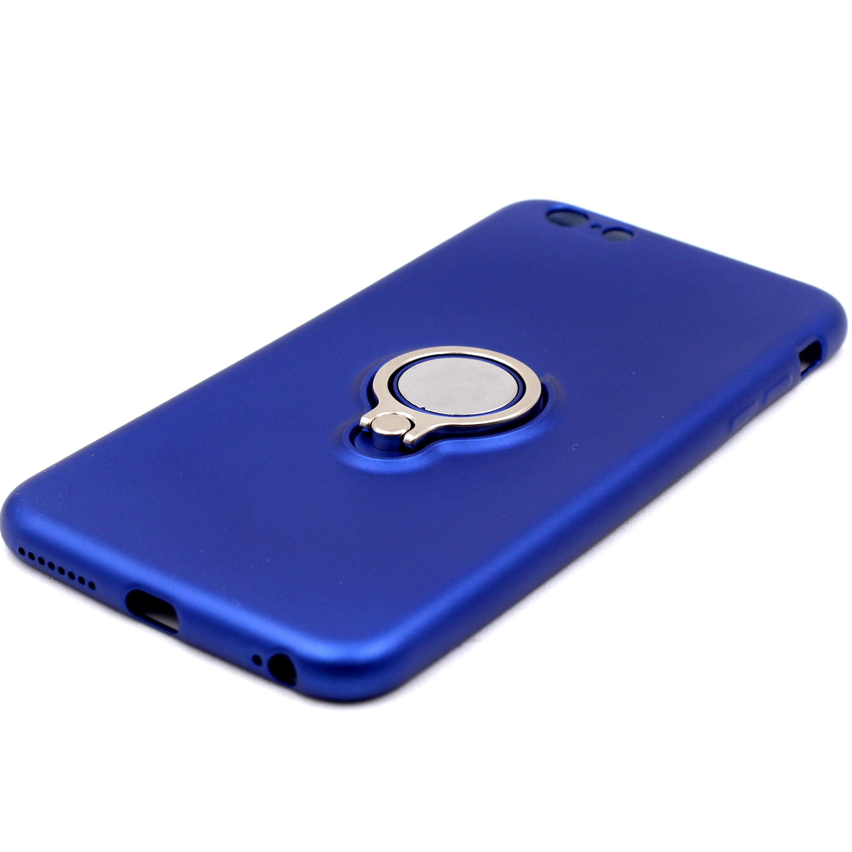 Capa Tpu 3 em 1 para IPhone - Azul Royal