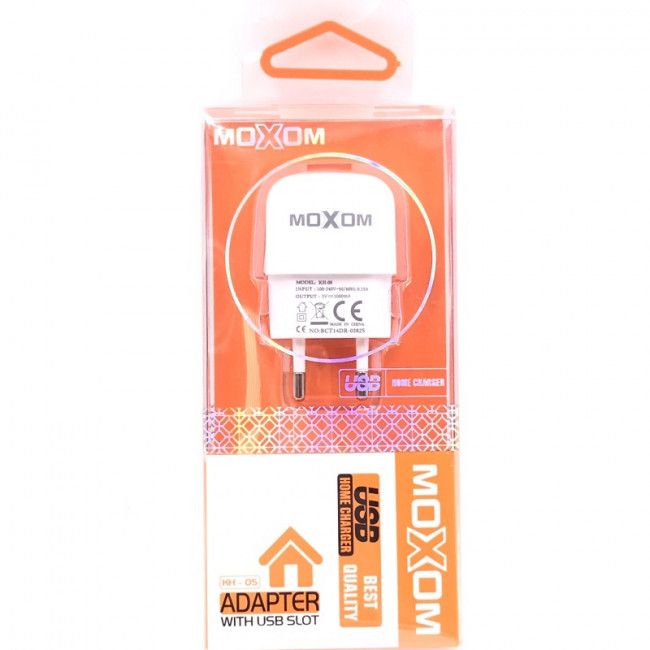 Carregador de Parede Universal Usb 1A Moxom - KH-05