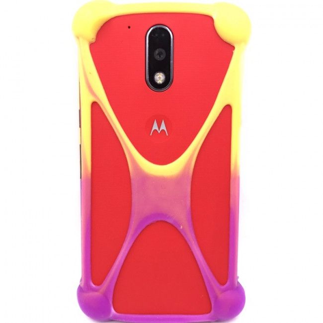 Capa Bumper *Universal* - Amarelo e Roxo