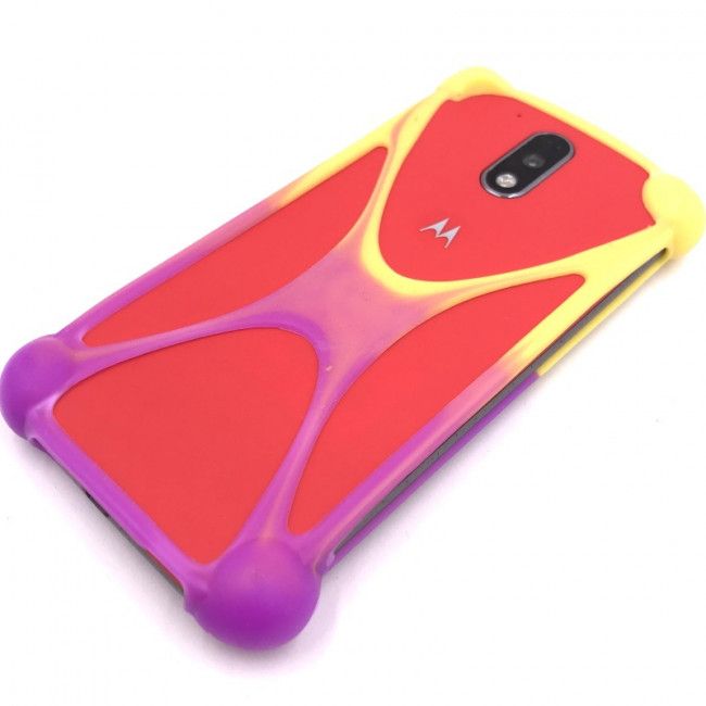 Capa Bumper *Universal* - Amarelo e Roxo