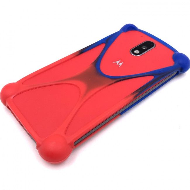 Capa Bumper *Universal* - Azul Marinho e Vermelho