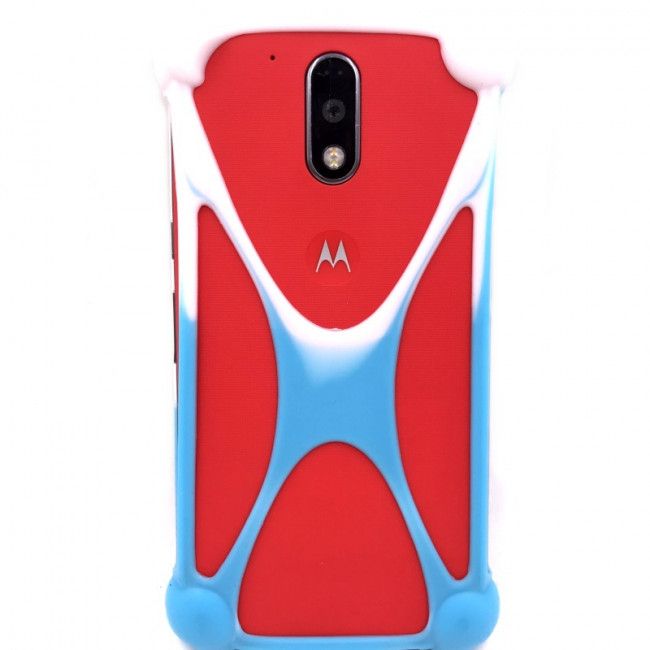 Capa Bumper *Universal* - Branco e Azul