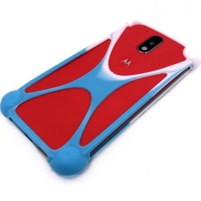 Capa Bumper *Universal* - Branco e Azul