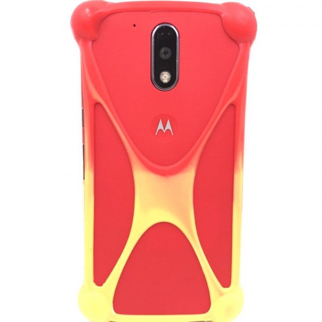 Capa Bumper *Universal* - Vermelho e Amarelo
