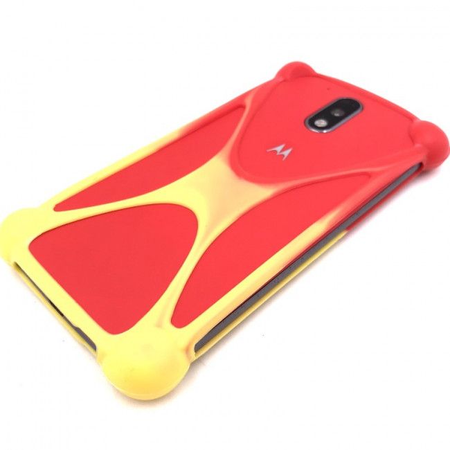 Capa Bumper *Universal* - Vermelho e Amarelo