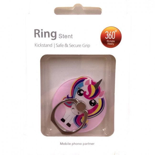 Suporte Pop Socket Metálico - Round Unicorn