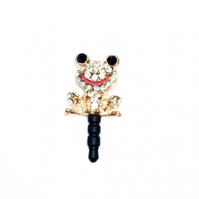 Plug para Celular Sapinho Strass 