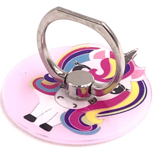 Suporte Pop Socket Metálico - Round Unicorn