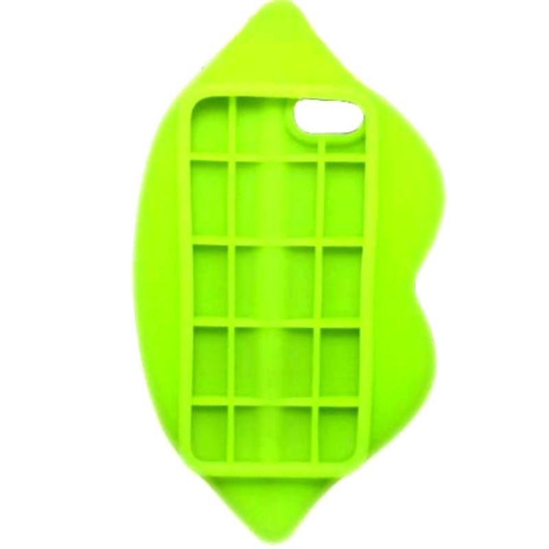 Capa Boca Giovanna Antonelli para IPhone 5/5S - Amarelo Neon