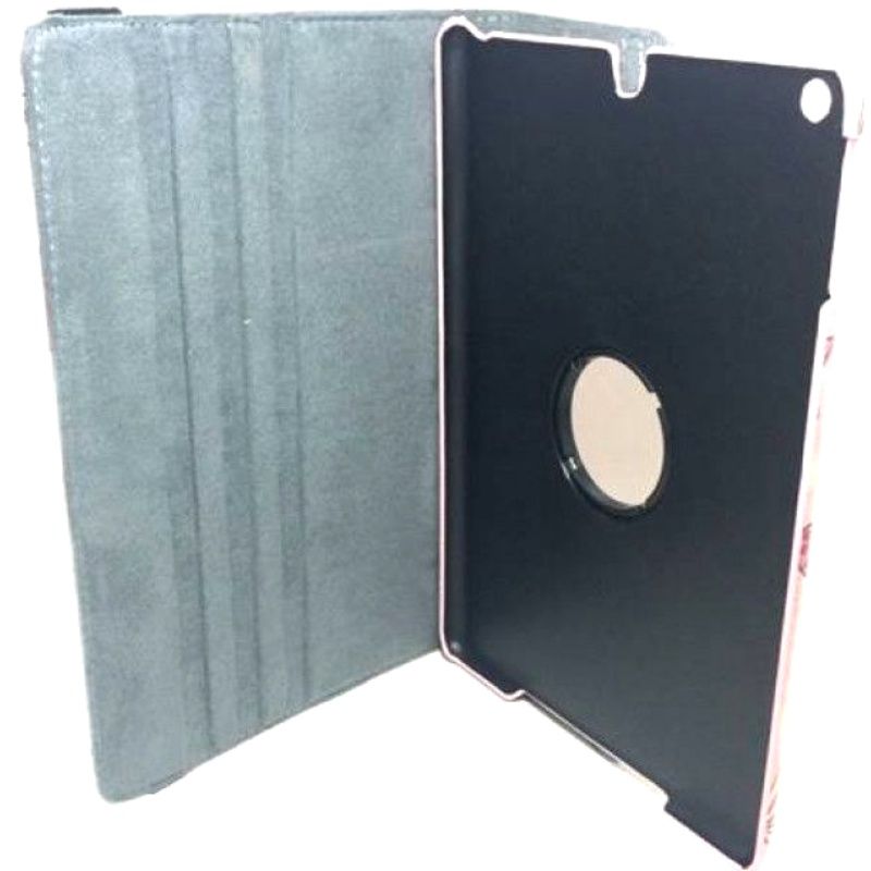 Capa Giratória 360° Coraçõezinhos para IPad Air - Rosa
