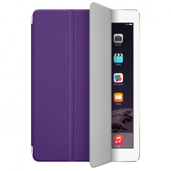 Capa Smart Cover com Fundo Removível para IPad Air 2 - Roxo