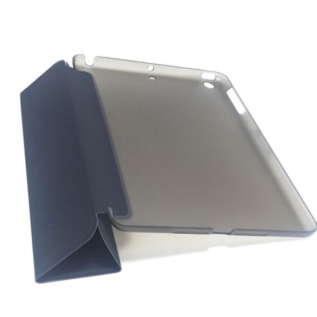 Capa Smart Cover com Fundo Transparente para IPad Mini - Preto