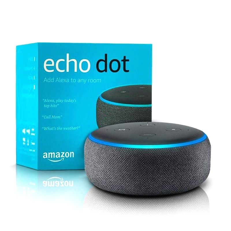 Echo Dot (3ª Geração) Smart Speaker c/ Alexa - Preto