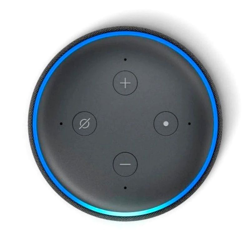 Echo Dot (3ª Geração) Smart Speaker c/ Alexa - Preto