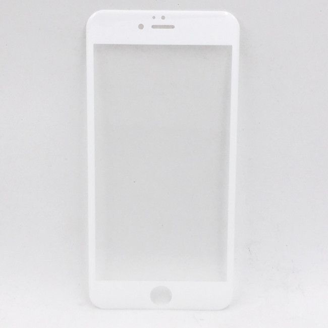 Película de Vidro Temperado 5D para IPhone - Branco