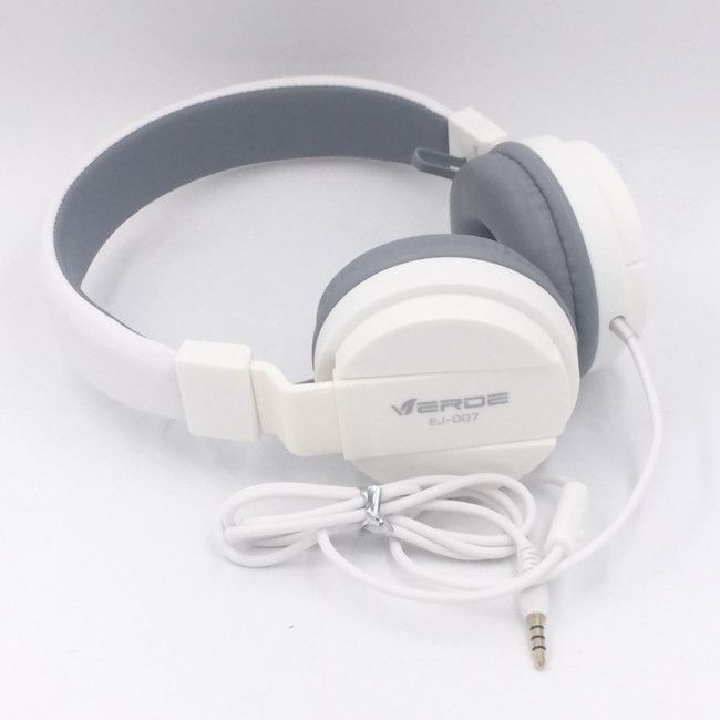 Fone de Ouvido VERDE A-872 - Branco