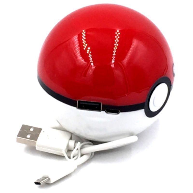 Bateria Extra Portátil Universal Power Bank Pokébola - 10000mAh 