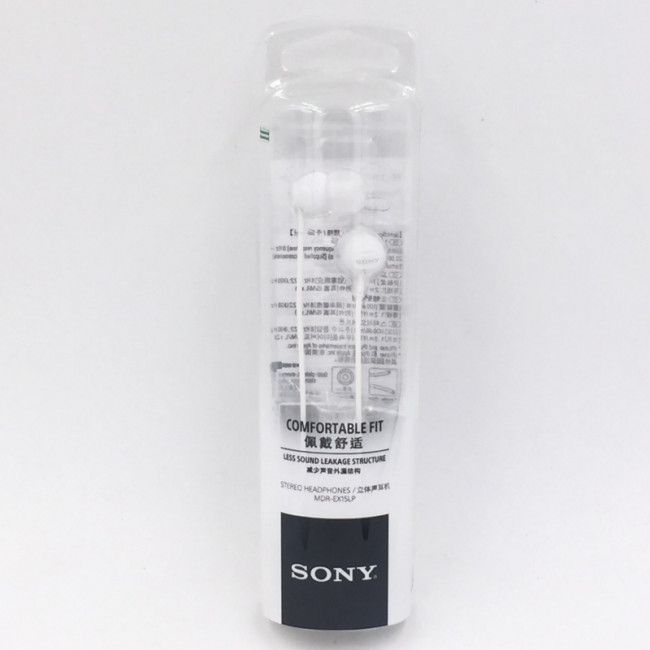 Fone de Ouvido Intra-Auricular Sony MDR-EX15LP - Branco