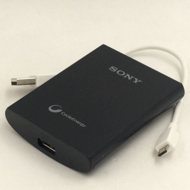 Bateria Extra Portátil Universal Power Bank Sony - 3400mAh - Preto