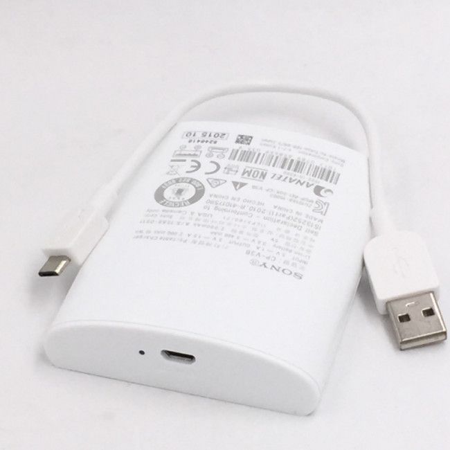Bateria Extra Portátil Universal Power Bank Sony - 3400mAh - Branco