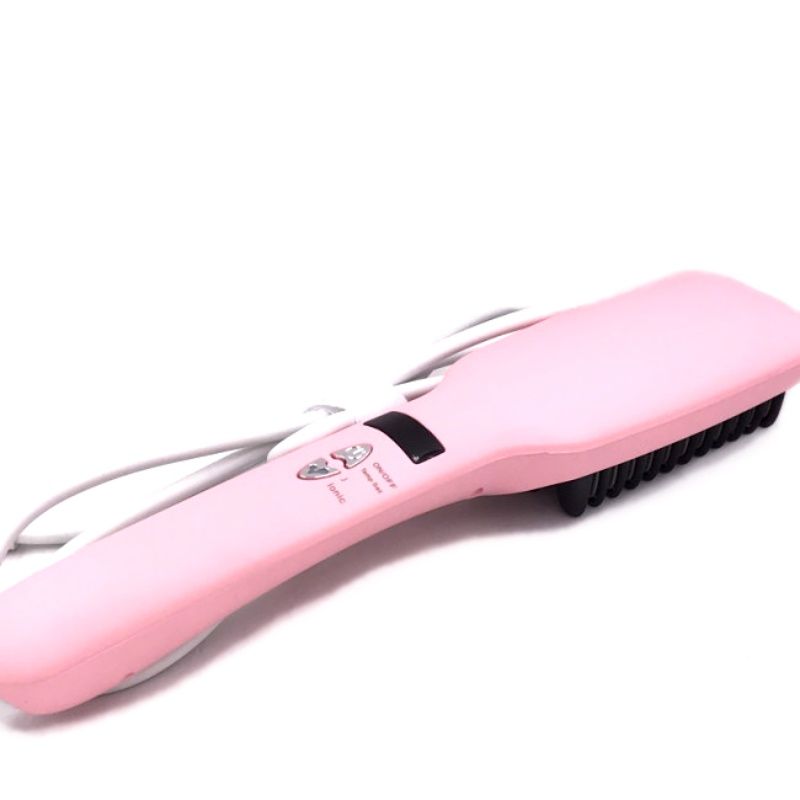 Escova Alisadora Iônica - Rosa
