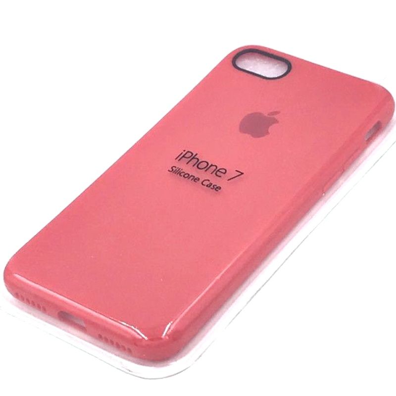 Capa Autêntica Silicone para IPhone 7G/8G - Vermelho