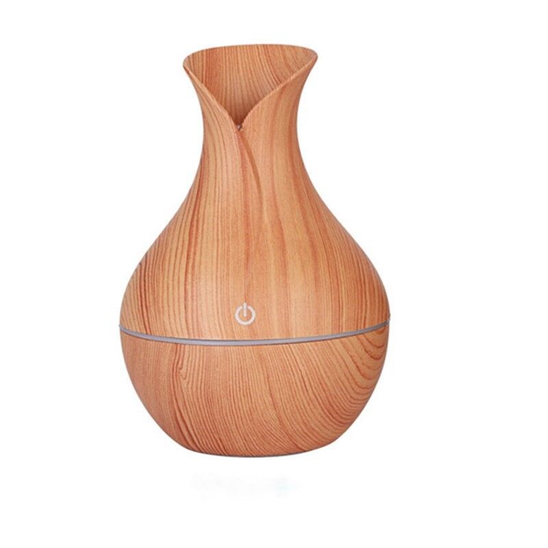 Aromatizador Elétrico Led - Ultrasonic Aroma Humidifier - Bege