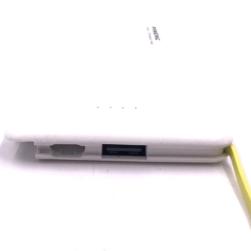 Bateria Extra Portátil Universal Power Bank Pineng Usb - PN952 - 5000mAh - Branco