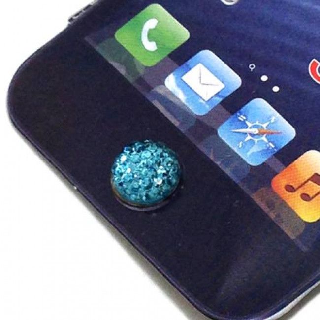Button Sticker para Apple - Azul