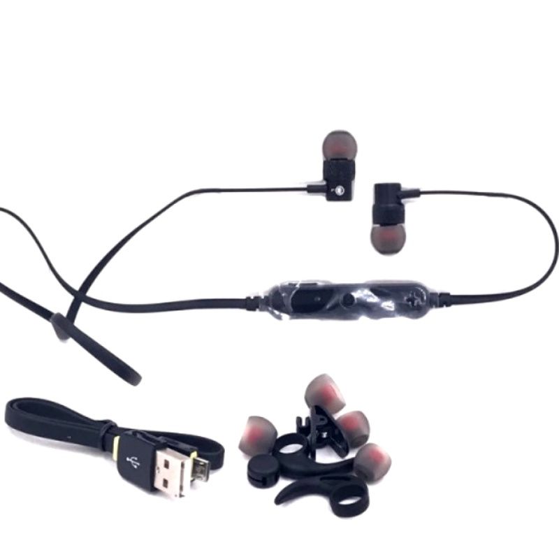 Fone de Ouvido Bluetooth Sports Kimaster - K23 - Preto