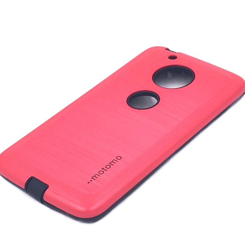 Capa Anti Choque Motomo Lisa para Motorola Moto E4 - Vermelho