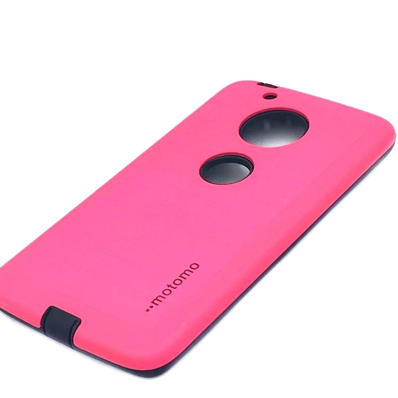 Capa Anti Choque Motomo Lisa para Motorola Moto E4 - Pink