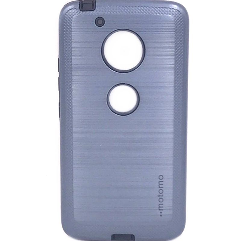 Capa Anti Choque Motomo Lisa para Motorola Moto E4 - Azul Marinho