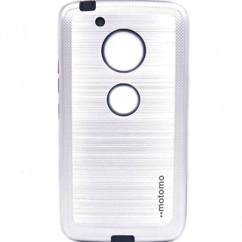 Capa Anti Choque Motomo Lisa para Motorola Moto E4 - Prata