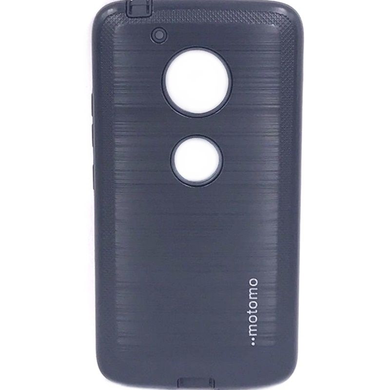 Capa Anti Choque Motomo Lisa para Motorola Moto E4 - Preto