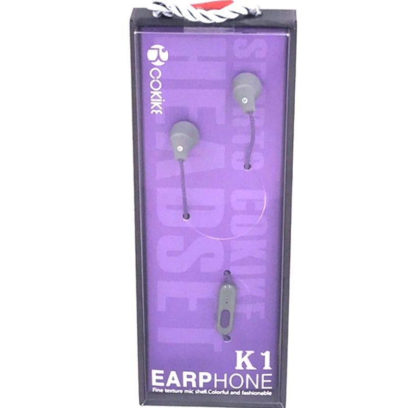 Fone de Ouvido Cokike K1 - Roxo
