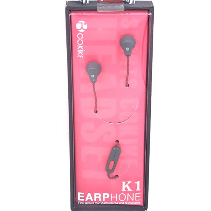 Fone de Ouvido Cokike K1 - Vermelho