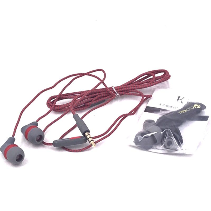 Fone de Ouvido Cokike K1 - Vermelho
